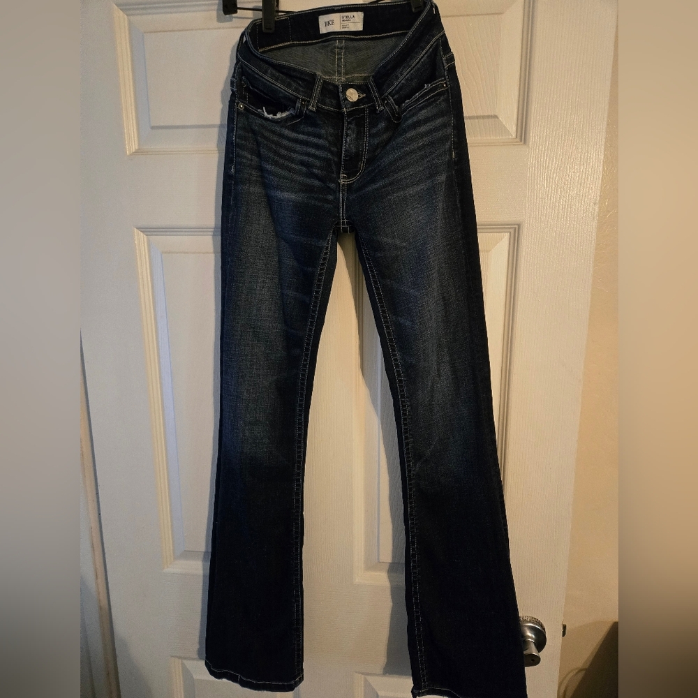 BKE Stella mod rise slim fit boot cut size 24X31.5